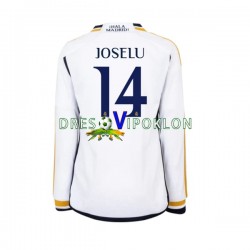 Real Madrid JOSELU 14 Dres Domaći 2023-2024 Dugim Rukavima ,Muški