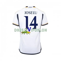 Real Madrid JOSELU 14 Dres Domaći 2023-2024 Kratkih Rukava ,Muški