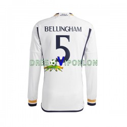 Real Madrid Jude Bellingham 5 Dres Domaći 2023-2024 Dugim Rukavima ,Muški