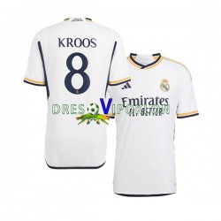 Real Madrid Kroos 8 Dres Domaći 2023-2024 Kratkih Rukava ,Muški