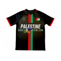 Club Deportivo Palestino Center Stripre Dres Domaći 2024-2025 Kratkih Rukava ,Muški