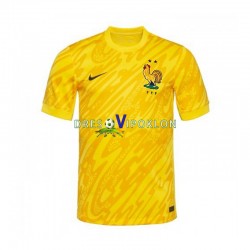 Francuska Golmanski Dres Domaći Euro 2024 Kratkih Rukava ,Muški