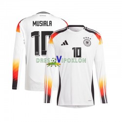 Njemačka Jamal Musiala 10 Dres Domaći Euro 2024 Dugim Rukavima ,Muški
