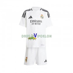 Real Madrid Dres Domaći 2024-2025 Kratkih Rukava ,Dječji Komplet