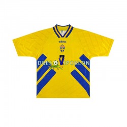Švedska Henrik Larsson 7 Retro Dres Domaći 1994 Kratkih Rukava ,Muški