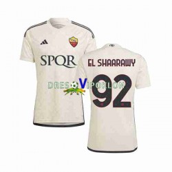 Roma El Shaarawy 92 Dres Gostujući 2023-2024 Kratkih Rukava ,Muški