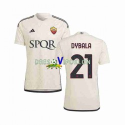 Roma Paulo Dybala 21 Dres Gostujući 2023-2024 Kratkih Rukava ,Muški