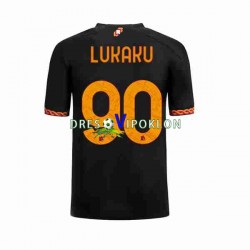 Roma Romelu Lukaku 90 Dres Treći 2023-2024 Kratkih Rukava ,Muški