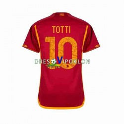 Roma Totti 10 Dres Domaći 2023-2024 Kratkih Rukava ,Muški