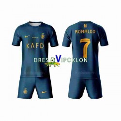 Al-Nassr Ronaldo 7 Dres Gostujući 2023-2024 Kratkih Rukava ,Dječji Komplet