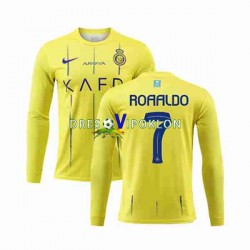 Al-Nassr Ronaldo 7 Dres Domaći 2023-2024 Dugim Rukavima ,Muški