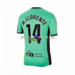 Atlético Madrid 2 Marcos Llorente 14 Dres Treći 2023-2024 Kratkih Rukava ,Muški