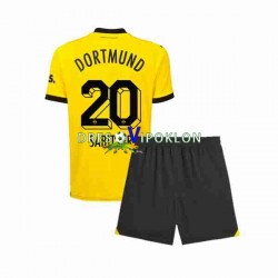 Borussia Dortmund Marcel Sabitzer 20 Dres Domaći 2023-2024 Kratkih Rukava ,Dječji Komplet