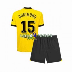 Borussia Dortmund Mats Hummels 15 Dres Domaći 2023-2024 Kratkih Rukava ,Dječji Komplet