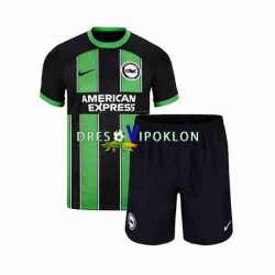 Brighton Hove Albion Dres Gostujući 2023-2024 Kratkih Rukava ,Dječji Komplet