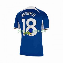 Chelsea Christopher Nkunku 18 Dres Domaći 2023-2024 Kratkih Rukava ,Muški