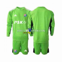 Dinamo Zagreb Golmanski Dres Domaći 2023-2024 Dugim Rukavima ,Dječji Komplet