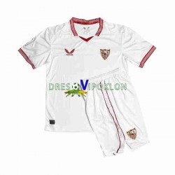 Sevilla FC Sergio Ramos 4 Dres Domaći 2023-2024 Kratkih Rukava ,Dječji Komplet
