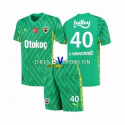 Livaković Golmanski Fenerbahce 40 Footbal Kit Domaći 2023-2024 Kratkih Rukava