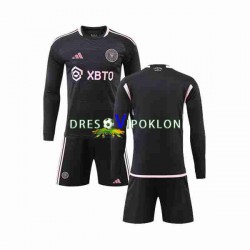 Inter Miami Dres Gostujući 2023-2024 Dugim Rukavima ,Dječji Komplet