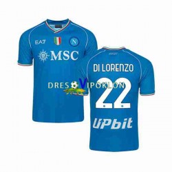 Napoli DI LORENZO 22 Dres Domaći 2023-2024 Kratkih Rukava ,Muški