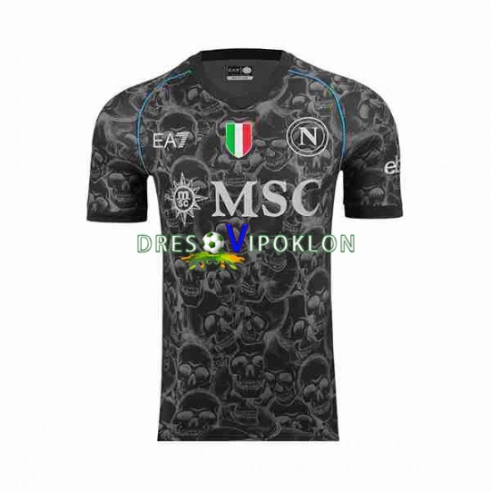 Napoli Halloween Dres Domaći 2023-2024 Kratkih Rukava ,Muški
