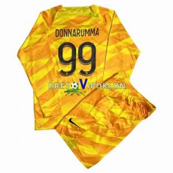 Paris Saint-Germain Golmanski DONNARUMMA 99 Dres Gostujući 2023-2024 Dugim Rukavima ,Dječji Komplet