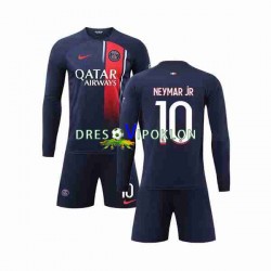 Paris Saint-Germain Neymar Jr 10 Dres Domaći 2023-2024 Dugim Rukavima ,Dječji Komplet