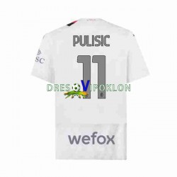 AC Milan Christian Pulisic 11 Dres Gostujući 2023-2024 Kratkih Rukava ,Muški