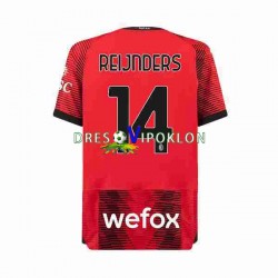 AC Milan Tijjani Reijnders 14 Dres Domaći 2023-2024 Kratkih Rukava ,Muški