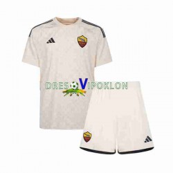 Roma Dres Gostujući 2023-2024 Kratkih Rukava ,Dječji Komplet