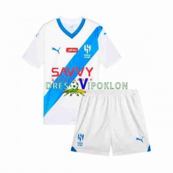 Al Hilal Dres Gostujući 2023-2024 Kratkih Rukava ,Dječji Komplet