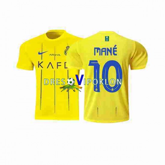 Al-Nassr Mane 10 Dres Domaći 2023-2024 Kratkih Rukava ,Muški
