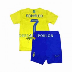 Al-Nassr Ronaldo 7 Dres Domaći 2023-2024 Kratkih Rukava ,Dječji Komplet
