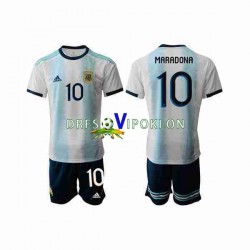 Argentina Maradona 10 2019-2020 Dres Domaći Kratkih Rukava ,Dječji Komplet