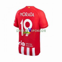 Atlético Madrid 2 Alvaro Morata 19 Dres Domaći 2023-2024 Kratkih Rukava ,Muški