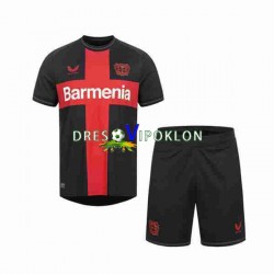 Bayer 04 Leverkusen Dres Domaći 2023-2024 Kratkih Rukava ,Dječji Komplet