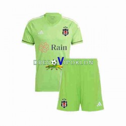 Besiktas Golmanski Dres Gostujući 2023-2024 Kratkih Rukava ,Dječji Komplet