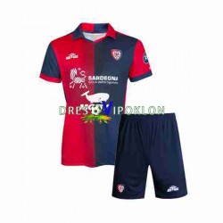 Cagliari Dres Domaći 2023-2024 Kratkih Rukava ,Dječji Komplet