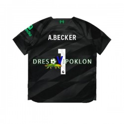 Liverpool Golmanski A.Becker 1 Dres Gostujući 2023-2024 Kratkih Rukava ,Muški