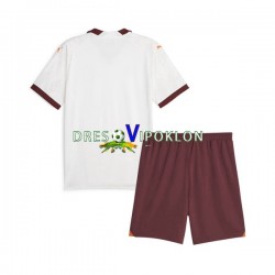 Manchester City Dres Gostujući 2023-2024 Kratkih Rukava ,Dječji Komplet