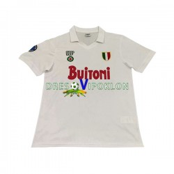 Napoli 1987 1988 Retro Dres Gostujući Kratkih Rukava ,Muški