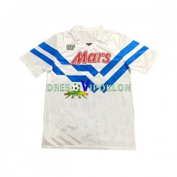 Napoli 1989 1990 Retro Dres Gostujući Kratkih Rukava ,Muški