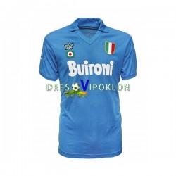 Napoli 1987 1988 Retro Dres Domaći Kratkih Rukava ,Muški