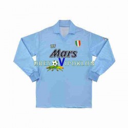 Napoli 1990 1991 Retro Dres Domaći Dugim Rukavima ,Muški