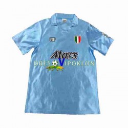 Napoli 1990 1991 Retro Dres Domaći Kratkih Rukava ,Muški