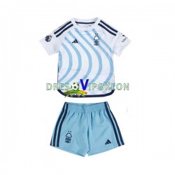 Nottingham Forest Dres Gostujući 2023-2024 Kratkih Rukava ,Dječji Komplet