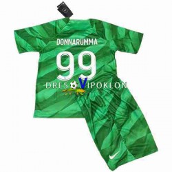 Paris Saint-Germain Golmanski Donnarumma 99 Dres Domaći 2023-2024 Kratkih Rukava ,Dječji Komplet
