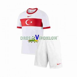 Turska Dres Domaći 2023-2024 Kratkih Rukava ,Dječji Komplet