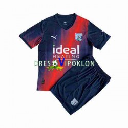 West Bromwich Albion Dres Treći 2023-2024 Kratkih Rukava ,Dječji Komplet